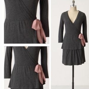 ELOISE ANTHROPOLOGIE Jersey Knit Robe Dress S